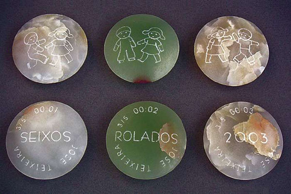 Rolled Pebbles, onyx, 100 mm, 2003 (ed., 5 units)
