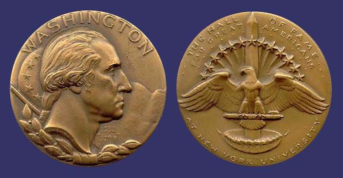 #83, George Washington (Elected 1900), by Granville Carter, 1966

