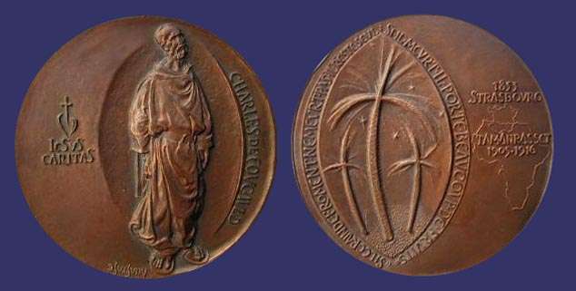 Brother Charles de Foucauld Commemorative
[b]From the collection of Mark Kaiser[/b]
Keywords: Dmtre Anastasescu Anastase catholic christian