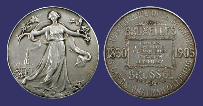 75 Year Anniversary of Belgian Independence, 1905

