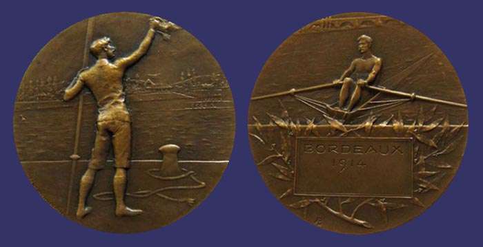 Rowing Medal, 1914
Keywords: Rene Baudichon