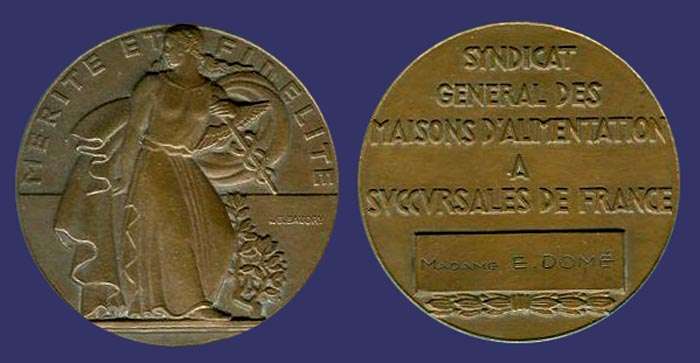 Merite et Fidelite Award Medal
[b]From the collection of Mark Kaiser[/b]
