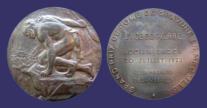 L'Age de Pierre, Club Franais de la Mdalle, Grand Prix de Rome, 1923
Keywords: gay male