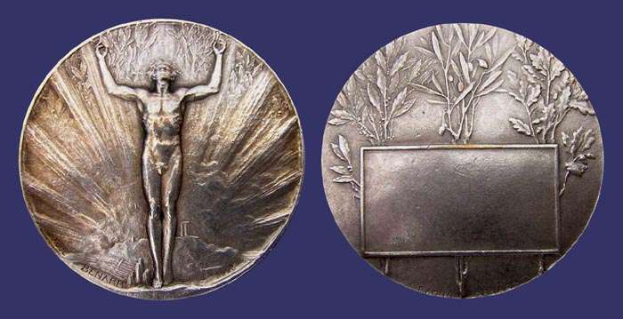 Award Medal, 1923
Keywords: Raoul Ren Alphonse Bnard gay