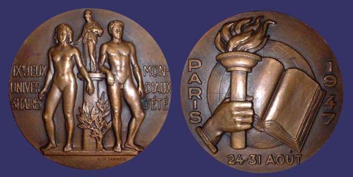 Sports Medal, 1947
Keywords: Betannier