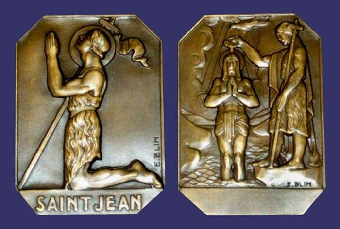Saint Jean - Baptism of Jesus by John the Baptist
