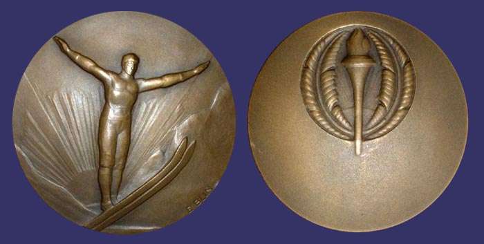 Sports Medal - Skiing
