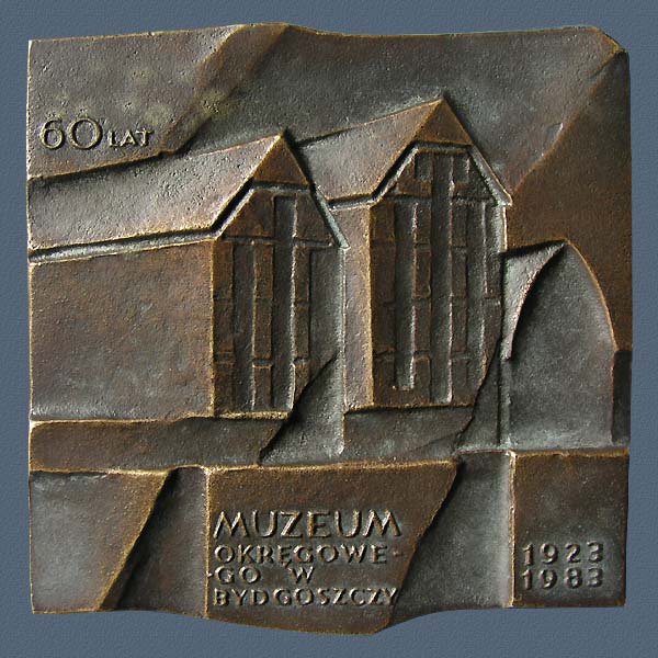 60 YEARS OF THE MUSEUM IN BYDGOSZCZ, 110x107 mm, 1983, Reverse
