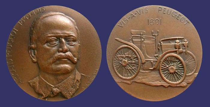 Armand Peuchot, Automobile Designer, 1849-1915
