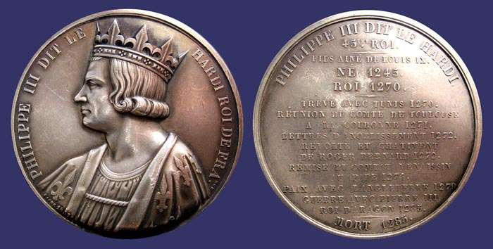 King of France Series, #45, Philippe III, 43rd King of France
