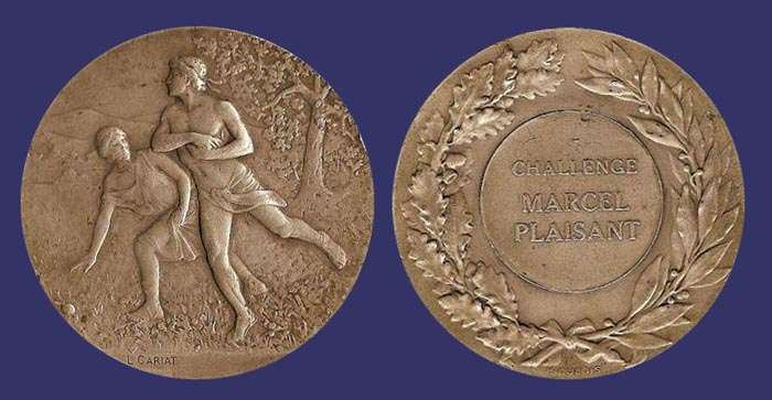 Award Medal
Reverse by Henri Dubois
