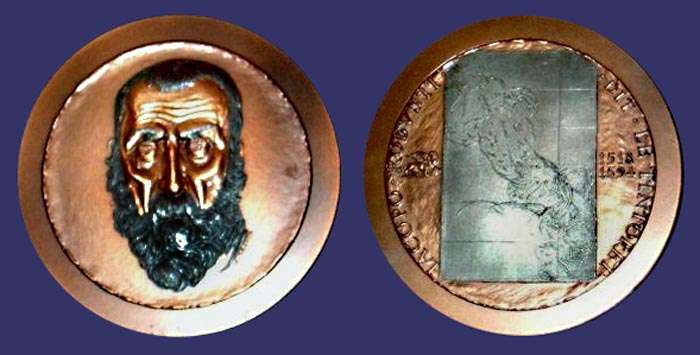 Iacopo Robusti Commemorative Medal, 1984
[b]From the collection of Mark Kaiser[/b]
