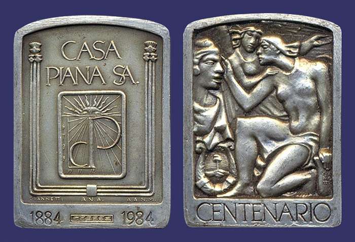 Casa Piana Centenary, 1984
