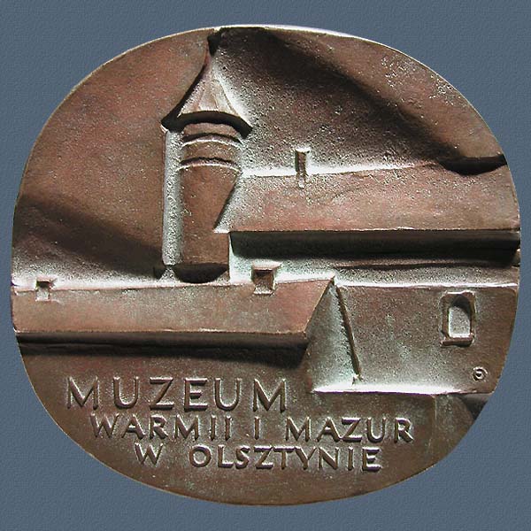 NICOLAUS COPERNICUS, cast bronze, 105x110 mm, 1985, Reverse
Keywords: contemporary
