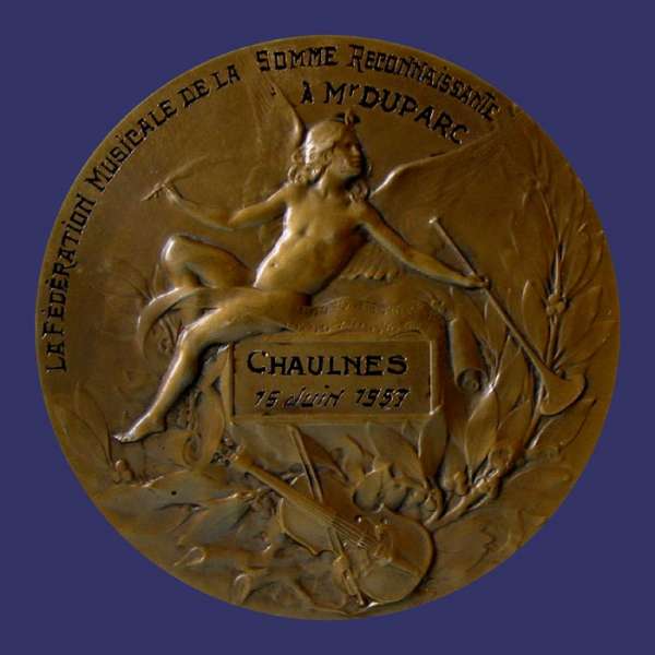Coudray, Marie Alexandre-Lucien, Orpheus, Reverse, Awarded 1957
Keywords: birks_nude_male