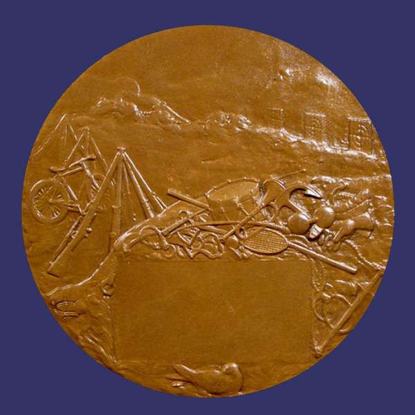Coudray, Marie Alexandre-Lucien, Sports and Shooting Medal, Reverse
Keywords: art nouveau