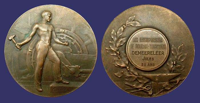 Industry - Entrepreneurs of Roubaix Award Medal
