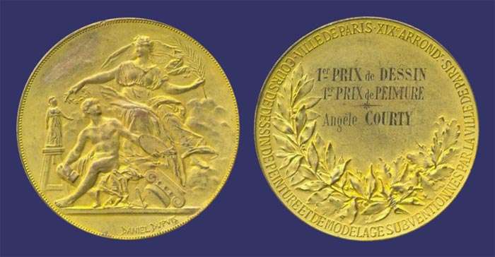 Art Award Medal
