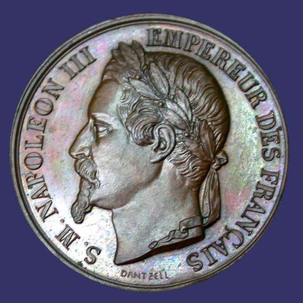 Death Medal of Napoleon III, 1852, Obverse
From the collection of Mark Kaiser
Keywords: napoleonic