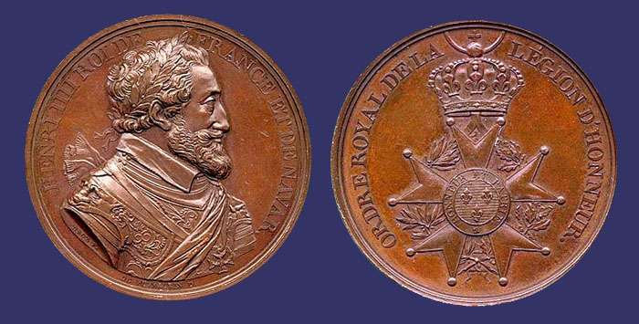 King Henry III - Legion of Honor Medal
[b]From the collection of Mark Kaiser[/b]
