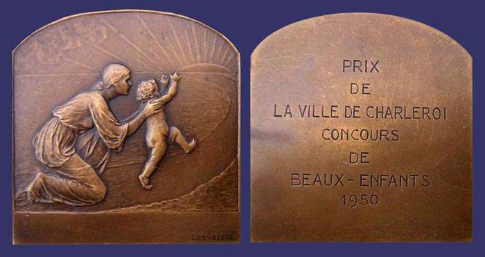 Baby Beauty Contest, City of Charleroi
Awarded 1950
