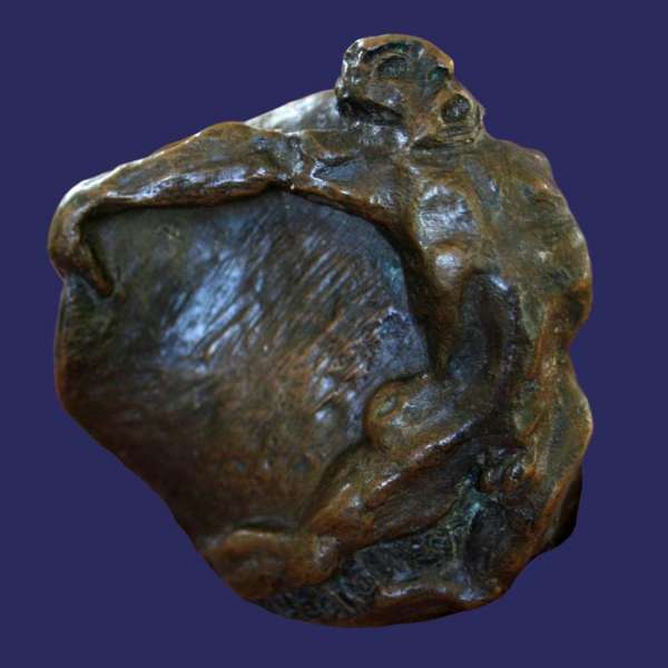 Di Genesi, Flus, Bursting Forward, American Medallic Sculpture Association, 1990, Obverse
No. 19
