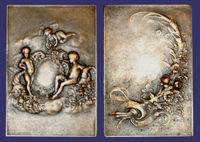 Cherubs Plaquette, ca. 1900
[b]From the collection of Mark Kaiser[/b]

