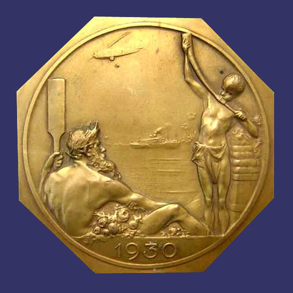 Colonial Exposition, Anvers, 1930, Obverse
From the collection of Mark Kaiser
Keywords: art deco