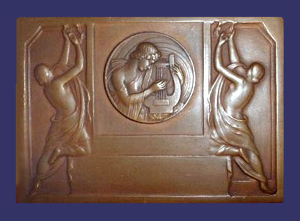 Music and Dance Plaque
[b]From the collection of Mark Kaiser[/b]
