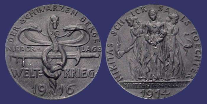 K189, Nikita's Daughters of Fate, 1916
Platinated zinc
