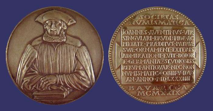 K435, Johannes Aventinus - Numismatic Society of Bavaria, 1929
Keywords: Karl_Goetz