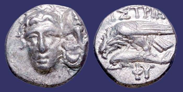 Greece, Moesia, Silver Drachm, 4th Century BC
