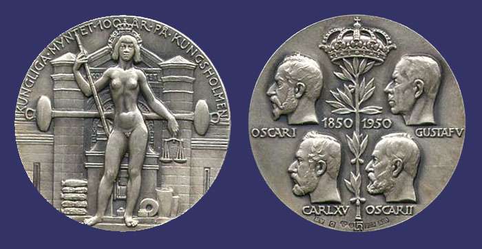 Kungsholmen Mint Medal, 1975
From the collection of Mark Kaiser
Keywords: contemporary modern
