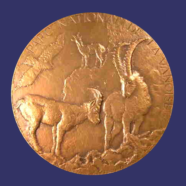 National Park of the Vanoise, 1972, Obverse
From the collection of Mark Kaiser
Keywords: contemporary modern