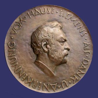 Carl von Siemens
[b]From the collection of Mark Kaiser[/b]

This is the largest medal ever struck in Germany (190 mm).

Undated

