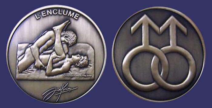L'Enclume, Advertising Medal for French-kamasutra.com
