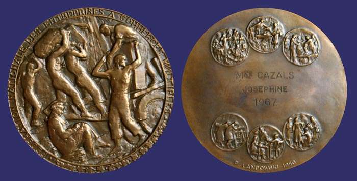 Work Award Medal, 1960
Awarded 1967
