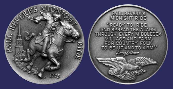 American History Series:  Paul Revere's Midnight Ride
[b]From the collection of John Birks[/b]
