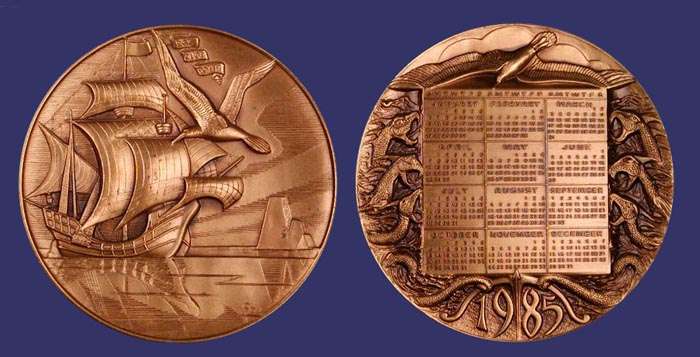 1985, Medallic Art Company
