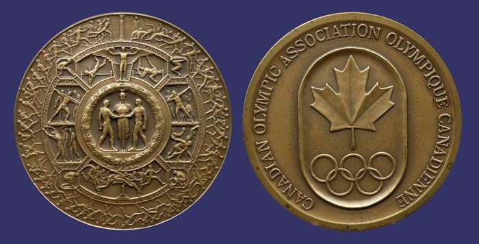 Shield of Athletes - Canadian Olympic Association Canadienne Olympique Games
Shield of Athletes designed 1932
