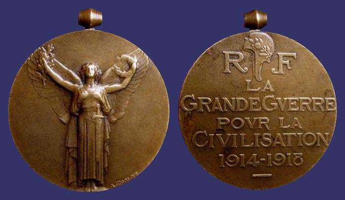 World War I Allied Victory Medal
[b]From the collection of John Birks[/b]

Bronze, 35 mm, 20 g
