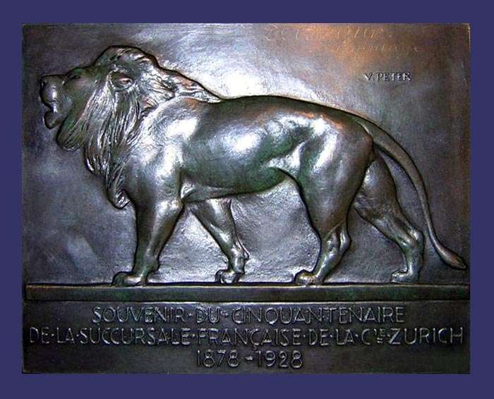 Lion - 50 Year Anniversary of Zurich Insurance Company, 1928
Keywords: john_wanted