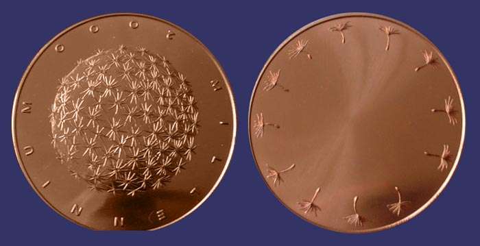 Royal Mint Millennium Medal, 2000
[b]From the collection of Mark Kaiser[/b]
