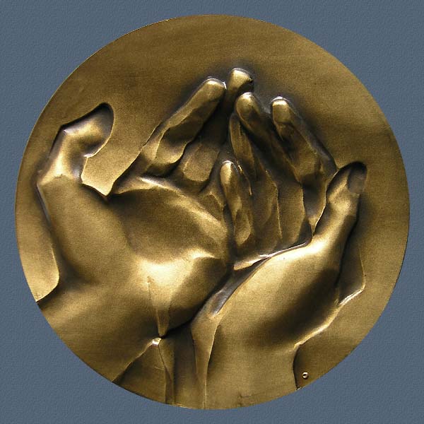 WATER-SOURCE OF LIFE, struck bronze, 70 mm, 1989, Reverse
Keywords: john_wanted