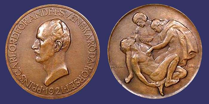"Samaritans" Red Cross Medal, 1921
[b]From the collection of Mark Kaiser[/b]
