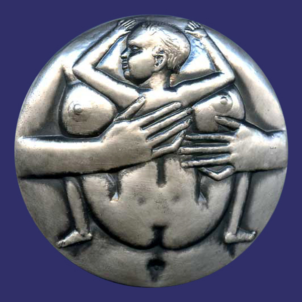 Rsnen, Kauko, Year of the Child, 1979, Reverse
Silver, 2-part medal
Keywords: birks_nude_female