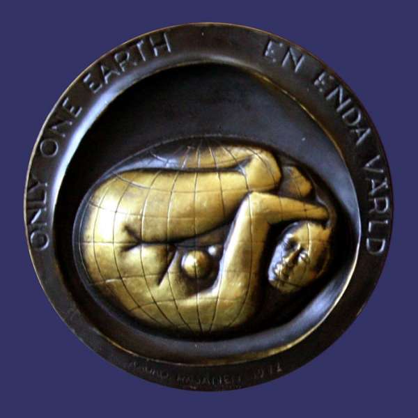 Rsnen, Kauko, United Nations Conference on the Environment, 2-Part Medal, 1972, Inside of Obverse
Keywords: birks_nude_female