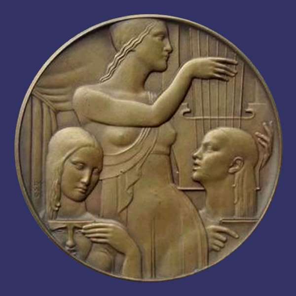 Centenary of the Royal Music Conservatory of Belgium, 1932, Obverse
Keywords: john_wanted