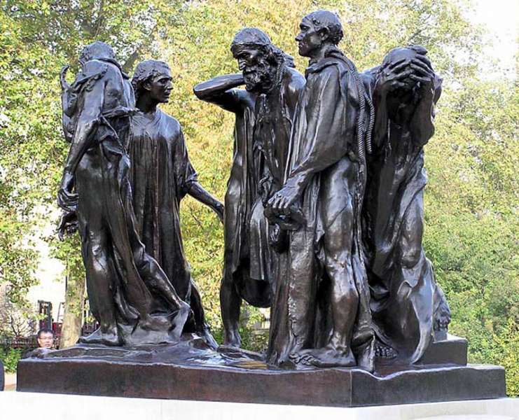 The Burghers of Calais, 1889, Victoria Tower Gardens, London, England
One of 12 casts of this sculpture.
