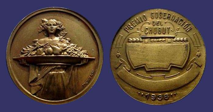 Premio Gobernacin del Chubut, 1938
[b]From the collection of Mark Kaiser[/b]
